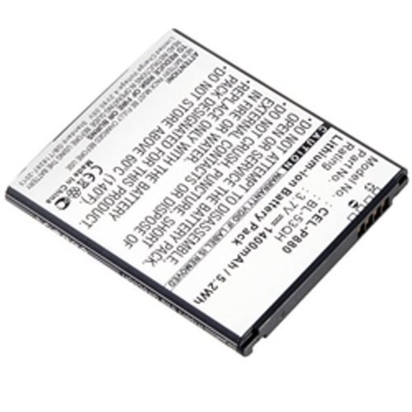 Replacement for LG P760, Ilc, Mfr#: P760 LG